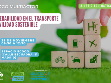 Diálogo multiactor "vulnerabilidad en el transporte y movilidad sostenible"